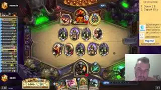 HearthStone.Stream, Midrange Hunter, легенда. ранкет. вечерний стрим
