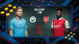 Insane FA Cup Match Manchester City vs Arsenal in FIFA 23 - PS5 4K!
