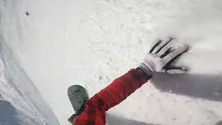 Top of Knob Chair to Parking Lot @ Marmot Basin, Jasper, Alberta, April 14/24