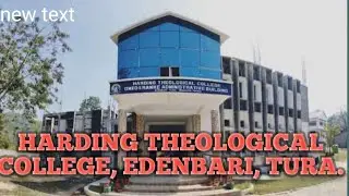 HARDING THEOLOGICAL COLLEGE, EDENBARI, TURA ❤️🥰😘👍
