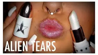 Alien Tears Review - Lip Ammo | Jeffree Star Holiday Collection 2018 | Cerise1307 |
