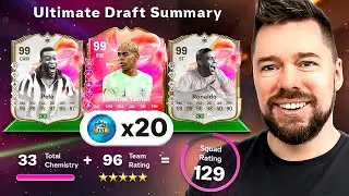 I did 20x FUT Drafts and got __ 129s!