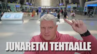 Junalla tehtaalle uutta tuotetta katsomaan | Vlog³