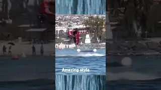 Amazing style jetski. #freestyle #lakehavasu