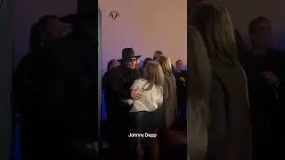 Johnny Depp Giving Hugs To His Fans #johnnydepp