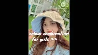 colour combination for girls # Garima Pandit