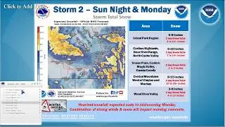 1/6/19 Hazard Briefing - Warnings and Advisories In Effect