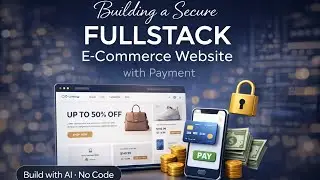 Building a Complete E-Commerce Website with Payment System | Without Coding | Voyager Shahab