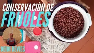 APRENDE ✍️  A CONSERVAR 🍱  TUS FRIJOLES (leguminosas) gana tiempo en tu cocina y ahorra dinero.