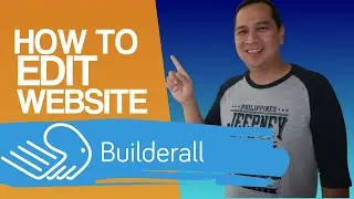 How to Edit Builderall Website from Pre-Made Template  |  Filipino Affiliates
