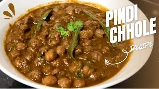 Amritsari Pindi Chhole Recipe | The Secret to Perfect Dark & Spicy Punjabi Chole!