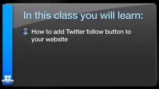 How to Add the Twitter Follow Button