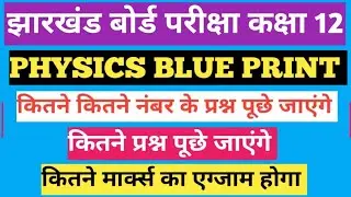 JAC BOARD PHYSICS BLUE PRINT CLASS 12 2026 WITH BEST EXPLANATION||#physics #blueprint 