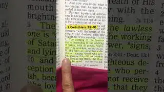 Satan works with special power and deceptive wonders just before Christ&rsquo;s second coming. #holybible