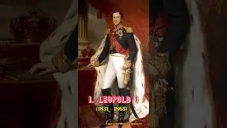 All Kings of Kingdom of Belgium (8 Monarchs) #royalfamily