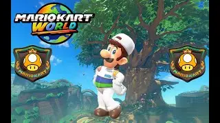 Mario Kart World - 100cc Golden Rally Knockout Tour - Mechanic Luigi Gameplay