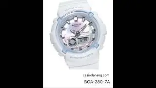 CASIO BABY-G NỮ BGA-280-7ADR #casio #tvbtime #bga280