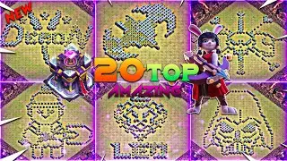 ☢️NEW☢️ TH15 TOP 20 FUNNY/TROLL BASES WITH DIRECT LINKS|COC