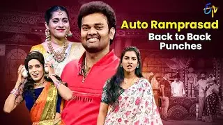 Auto Ramprasad Back to Back Comedy Punches | Extra Jabardasth | ETV Telugu