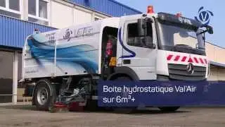 BALAYEUSE VALAIR fabriqu&eacute;e en France en Haute Sa&ocirc;ne mod&egrave;le BH6 sur ch&acirc;ssis 15 tonnes Youtube HD