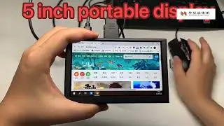 5 inch touch screen monitor 800x480 usb interface monitor 300 cd/m2