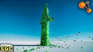 Cool Tower Destroying Physics Game (Relaxing video 😉)