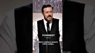Ricky Gervais ROASTS Steve Carell