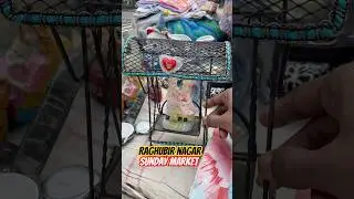 Raghubir Nagar Sunday Market Full Tour 🎁 | Cheap Gift Items Delhi