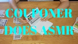 ASMR Clipping and Sorting Coupons
