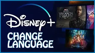 Как изменить язык в учетной записи Disney Plus 2024?