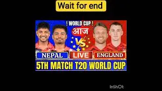 england vs nepal/match highlights/T20 world cup 2026# News story#shorts