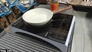 Philips 2100 W Induction Cooktop Sensor Touch & Full Crystal Glass | NISCHAL heartbeat Vlog Ep- 345