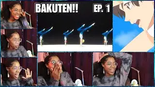 Художественная гимнастика! | Бакутен!! / Сальто назад!! Реакция на эпизод 1 | Lalafluffbunny