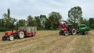 Massey Ferguson 5612 ve Agromaster ile Yonca 🍀 Rulo Balya Yapımı