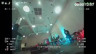 My Second Whoop Race - Analogue vs HDZero Comparison!
