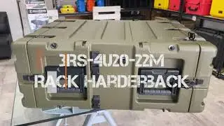 3RS 4U20 22M Rack Case Walkaround 4K #rack #cases #harderback