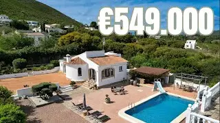 PROPERTY TOUR | SCENIC 3-BED VILLA IN JAVEA, SPAIN | &euro;549.000