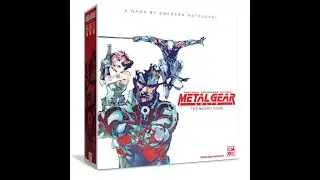 Metal Gear Solid: The Board Game  - unpacking-