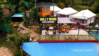 Drone Shot - Hollwood Camps & Restaurant Bir Billing
