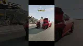 high-speed car test #car#crashtest#speed#physics