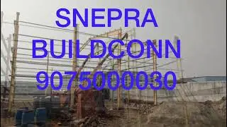 PEB INDUSTRIAL SHED PROJECT #fabrication #construction #peb