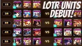 Testing Out All the New LOTR Units I Pulled! - G3 World Guild Battle v Club KR [KR]