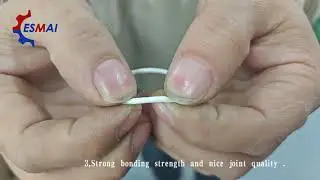 Molded Small size silicone sponge O Ring gaskets fully automatic cutting and bonding machine