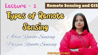 Remote sensing and GIS| types of remote sensing| detailed explanation| in hindi | #geographyexams