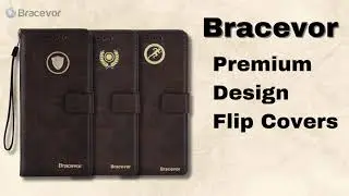 Bracevor luxury design flip covers for iPhone, Samsung, Oneplus, Redmi models