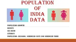 Population studies data NTA UGC NET GEOGRAPHY CENSUS 2011