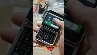 motorola flipout mb511🤗💞| motorola flipout hands-on |#shorts #motorola #shorts2024