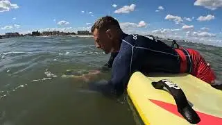 Гидролокатор для спасения в условиях движущейся воды