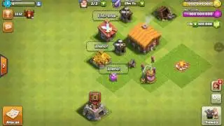 Gemeando 1.000.000 de gemas desde th 1 a th 11 + attack epic