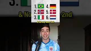 The FIFA Rankings 30 Years Ago&hellip;
